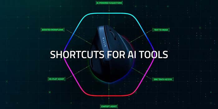 TNC Store Chuột Không Dây Razer Pro Click V2 Vertical